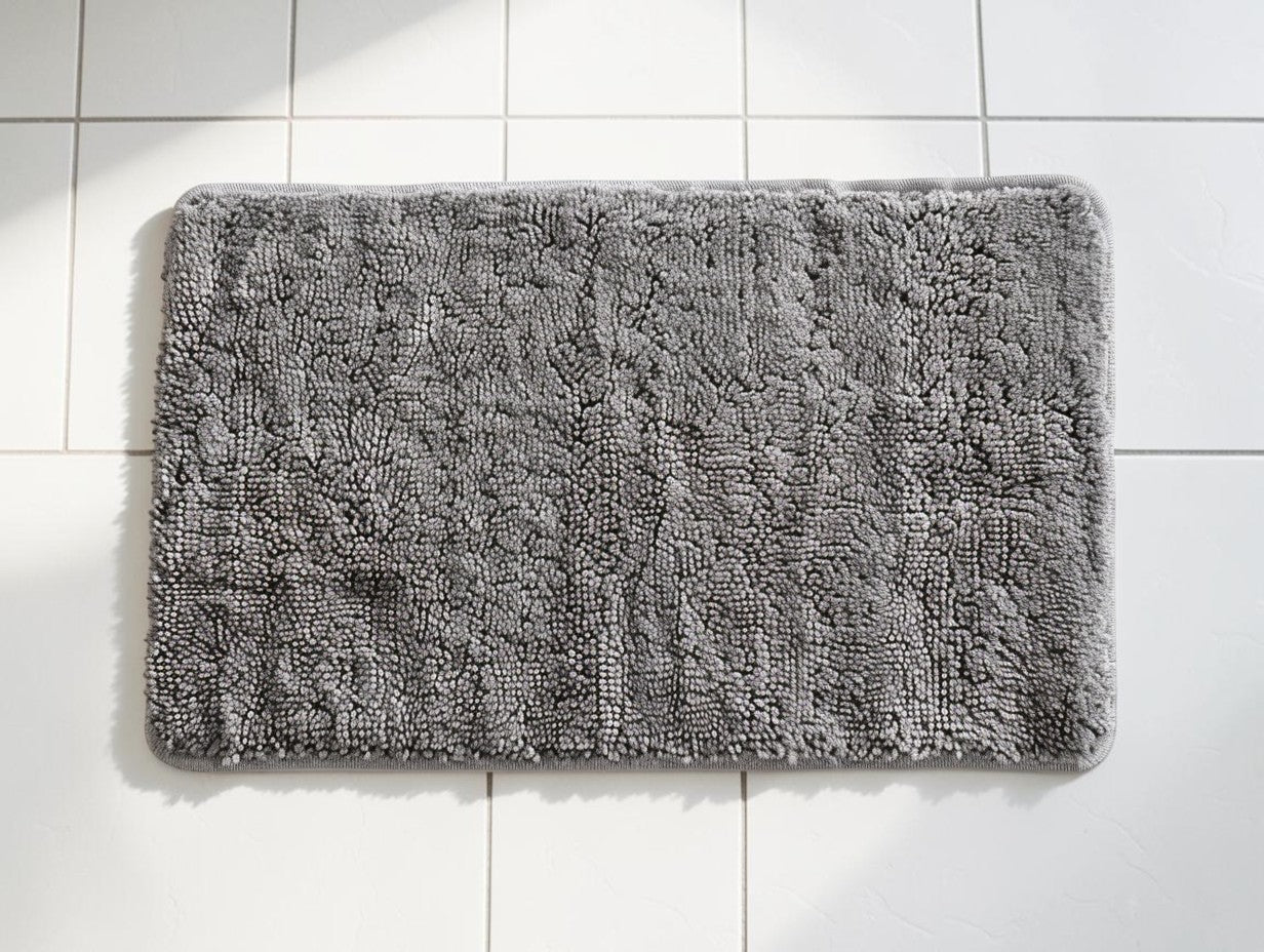 ROOMG Quick-Dry Diatomaceous Earth Bath Mat Non-Slip Bathroom Floor Rug